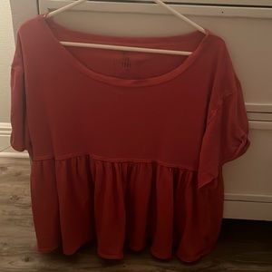 We the free ruffle shirt